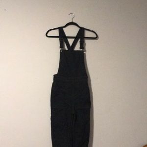 Black overalls